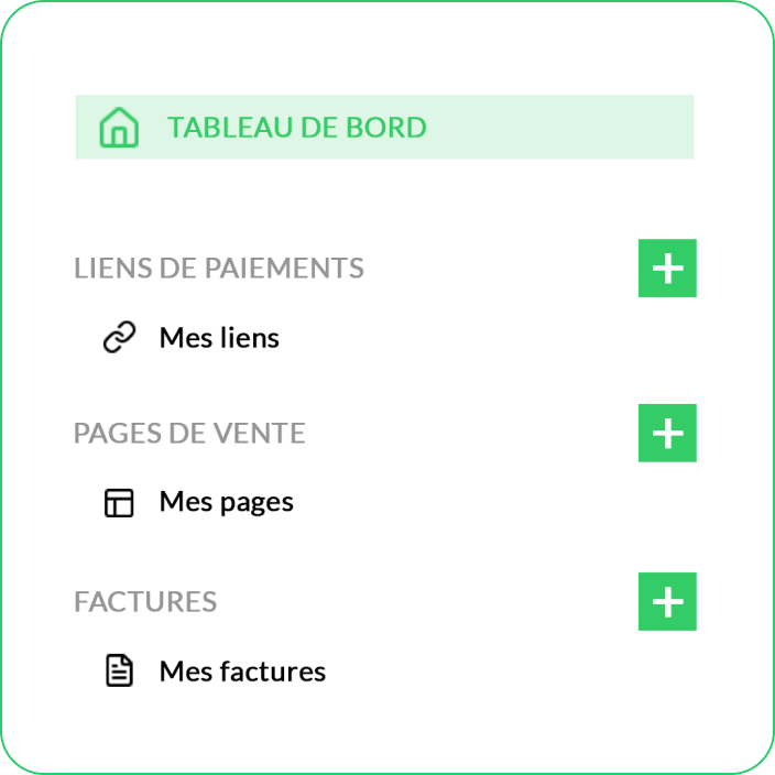 Fonctionnalités LeekPay